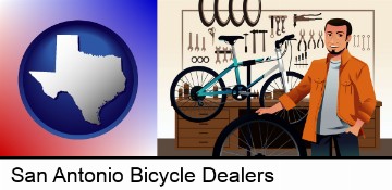 bicycle shop mechanic in San Antonio, TX